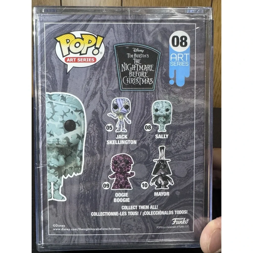 Funko Pop! Sally- Art Series- Disney Nightmare Before Christmas #08 In Hard Case